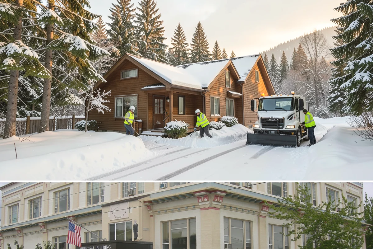 Retail Store Parking Lot Snow Removal in Anacortes, Skagit County, WA - Retail lots in Western Washington face the highest snow disruption from late November through February, spanning the holiday...