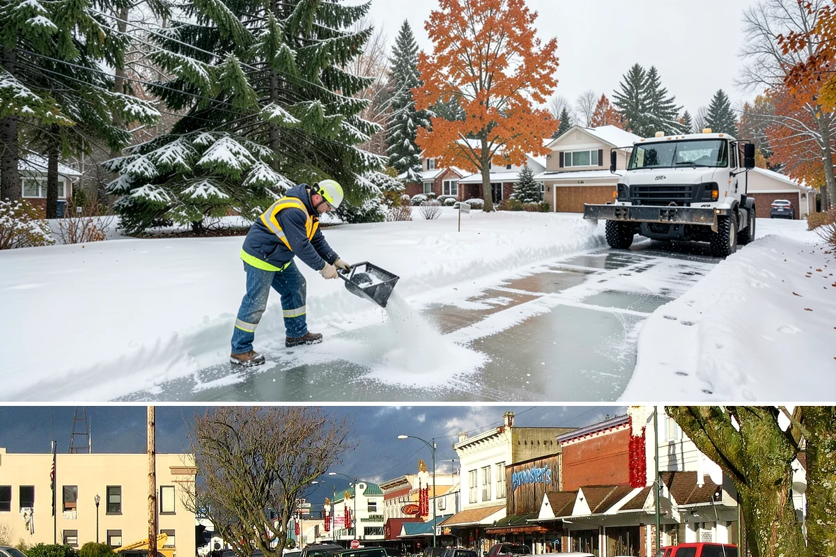 Retail Store Parking Lot Snow Removal in Arlington, Snohomish County, WA - Retail lots in Western Washington face the highest snow disruption from late November through February, spanning the holiday...