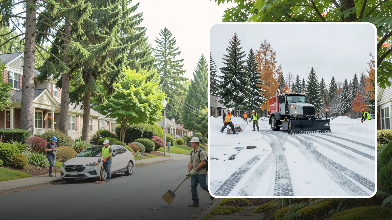 Retail Store Parking Lot Snow Removal in Beaux Arts Village, King County, WA - We clear retail lots so Western Washington shoppers can park and reach the storefront the moment doors open.