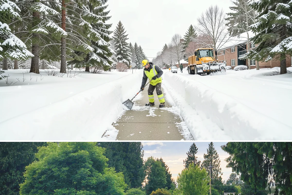 Retail Store Parking Lot Snow Removal in Bonney Lake, Pierce County, WA - Retail lots in Western Washington face the highest snow disruption from late November through February, spanning the holiday...