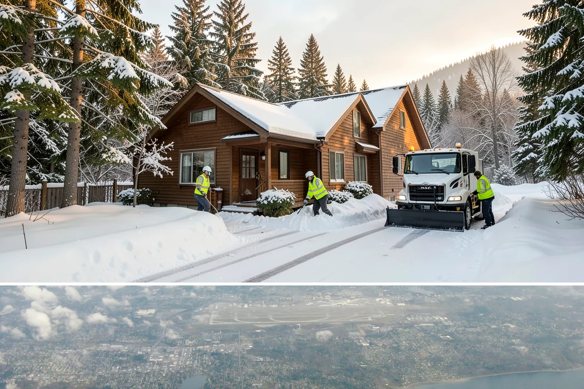 Retail Store Parking Lot Snow Removal in Burien, King County, WA - Retail lots in Western Washington face the highest snow disruption from late November through February, spanning the holiday...