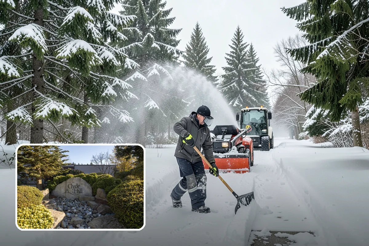 Retail Store Parking Lot Snow Removal in Clyde Hill, King County, WA - Customers can park and reach the entrance without wading through slush