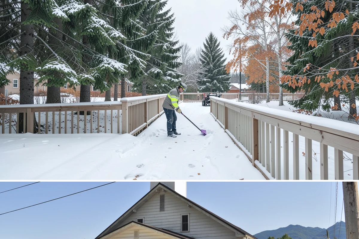 Retail Store Parking Lot Snow Removal in Concrete, Skagit County, WA - Retail lots in Western Washington face the highest snow disruption from late November through February, spanning the holiday...