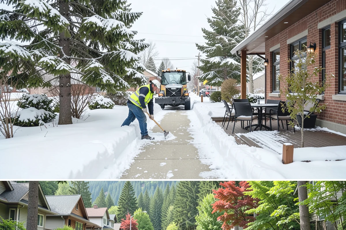 Retail Store Parking Lot Snow Removal in Darrington, Snohomish County, WA - Retail lots in Western Washington face the highest snow disruption from late November through February, spanning the holiday...