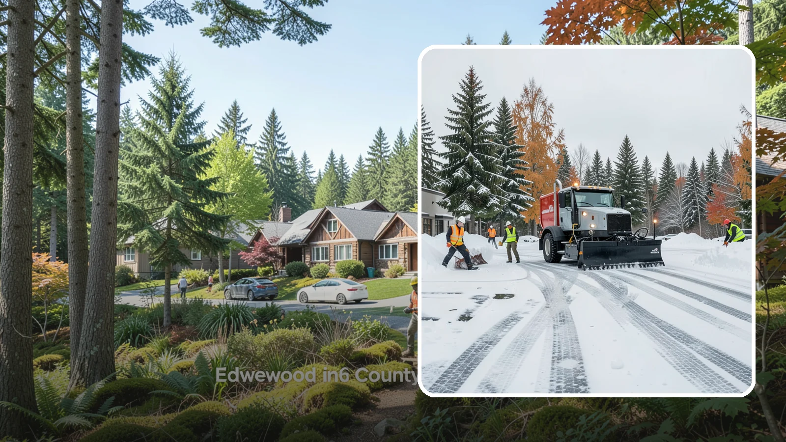 Retail Store Parking Lot Snow Removal in Edgewood, Pierce County, WA - We clear retail lots so Western Washington shoppers can park and reach the storefront the moment doors open.