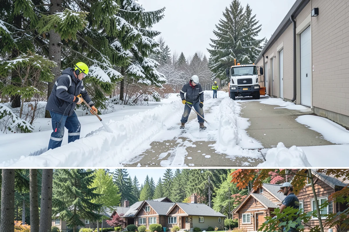 Retail Store Parking Lot Snow Removal in Edgewood, Pierce County, WA - Retail lots in Western Washington face the highest snow disruption from late November through February, spanning the holiday...