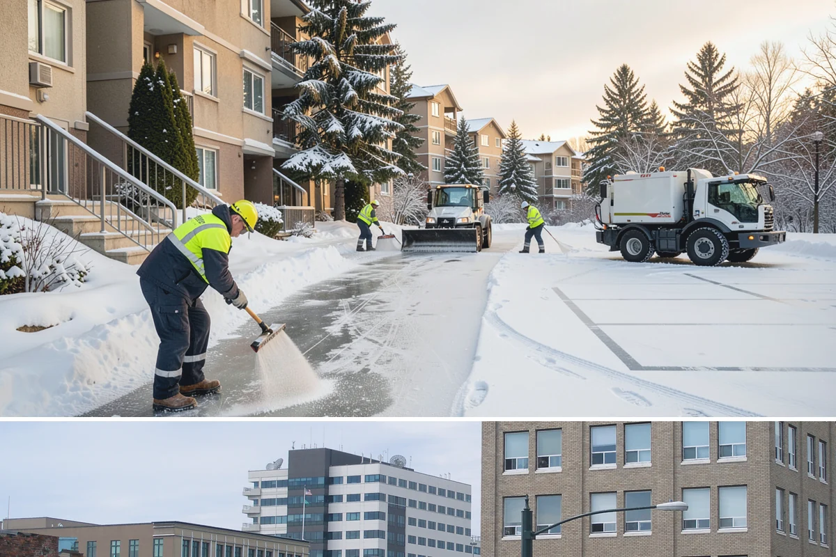 Retail Store Parking Lot Snow Removal in Everett, Snohomish County, WA - Retail lots in Western Washington face the highest snow disruption from late November through February, spanning the holiday...