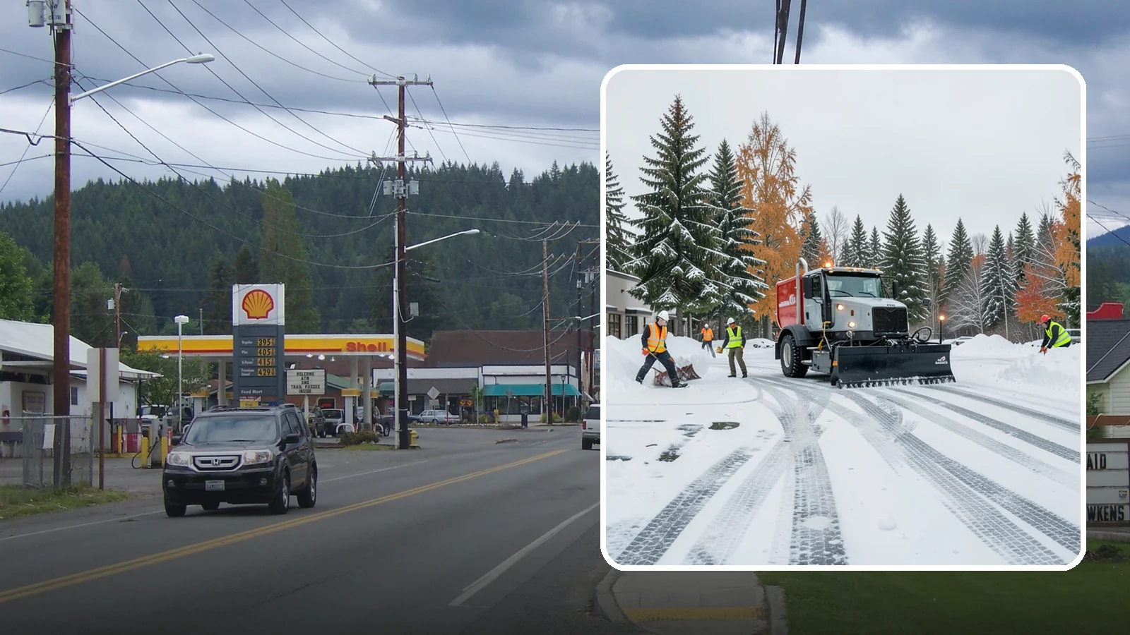 Retail Store Parking Lot Snow Removal in Granite Falls, Snohomish County, WA - We clear retail lots so Western Washington shoppers can park and reach the storefront the moment doors open.