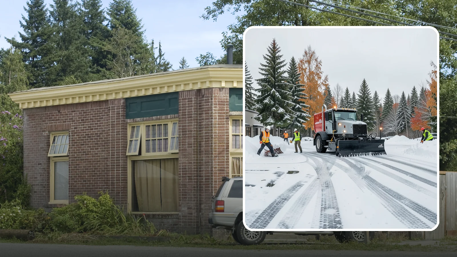 Retail Store Parking Lot Snow Removal in Hamilton, Skagit County, WA - We clear retail lots so Western Washington shoppers can park and reach the storefront the moment doors open.