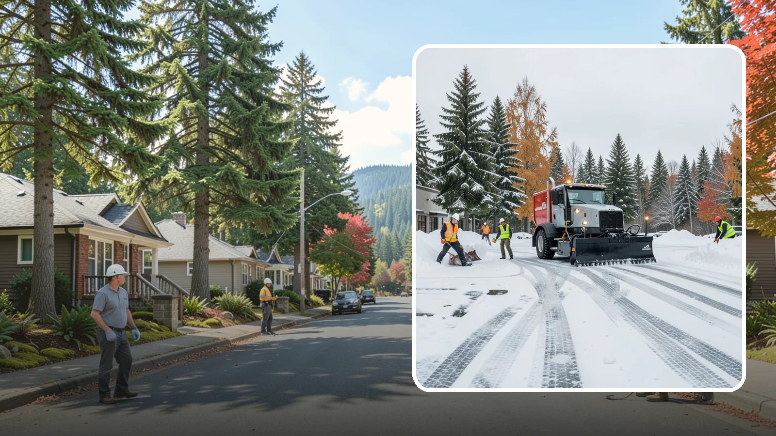Retail Store Parking Lot Snow Removal in Hunts Point, King County, WA - We clear retail lots so Western Washington shoppers can park and reach the storefront the moment doors open.