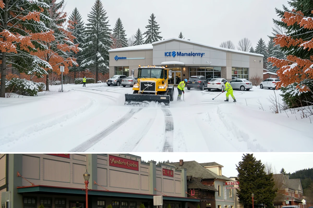 Retail Store Parking Lot Snow Removal in Issaquah, King County, WA - Retail lots in Western Washington face the highest snow disruption from late November through February, spanning the holiday...
