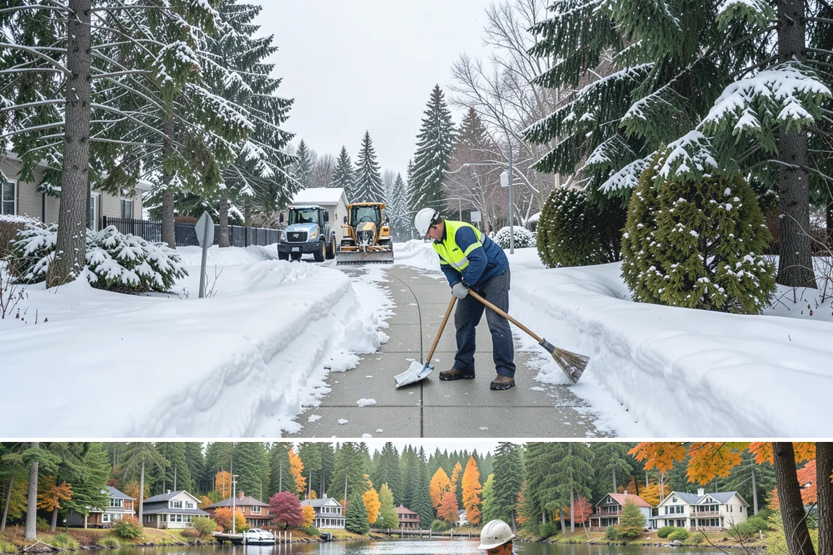 Retail Store Parking Lot Snow Removal in La Conner, Skagit County, WA - Retail lots in Western Washington face the highest snow disruption from late November through February, spanning the holiday...