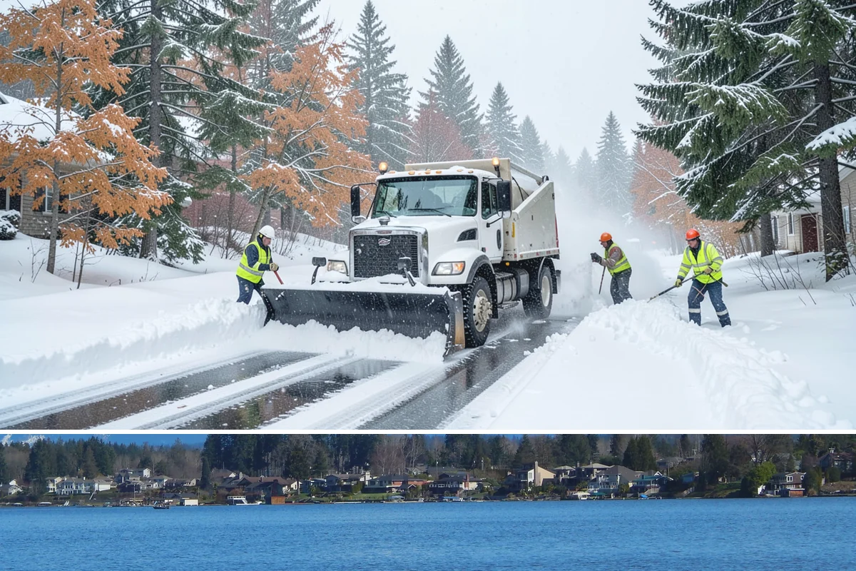 Retail Store Parking Lot Snow Removal in Lake Stevens, Snohomish County, WA - Retail lots in Western Washington face the highest snow disruption from late November through February, spanning the holiday...