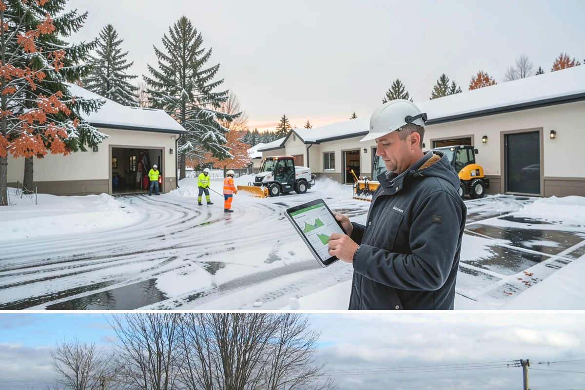 Retail Store Parking Lot Snow Removal in Langley, Island County, WA - Retail lots in Western Washington face the highest snow disruption from late November through February, spanning the holiday...