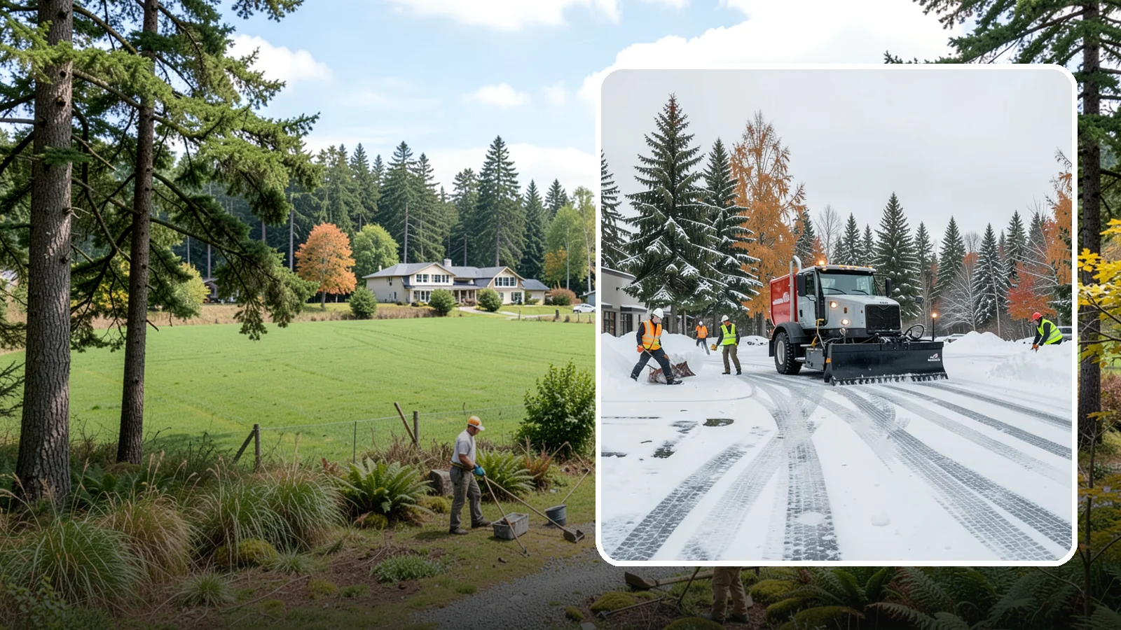 Retail Store Parking Lot Snow Removal in Lyman, Skagit County, WA - We clear retail lots so Western Washington shoppers can park and reach the storefront the moment doors open.