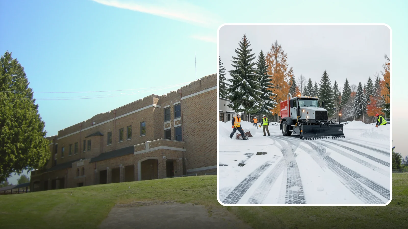 Retail Store Parking Lot Snow Removal in Maple Valley, King County, WA - We clear retail lots so Western Washington shoppers can park and reach the storefront the moment doors open.