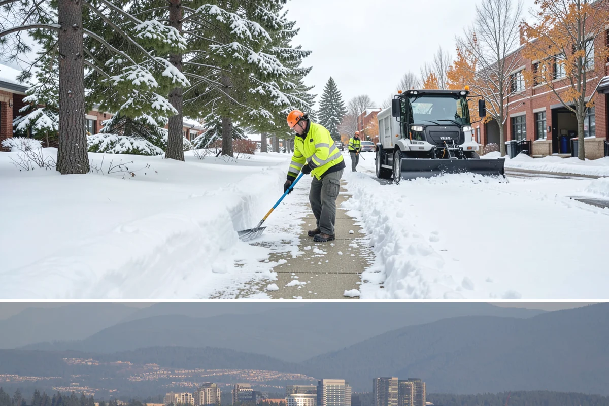 Retail Store Parking Lot Snow Removal in Medina, King County, WA - Retail lots in Western Washington face the highest snow disruption from late November through February, spanning the holiday...