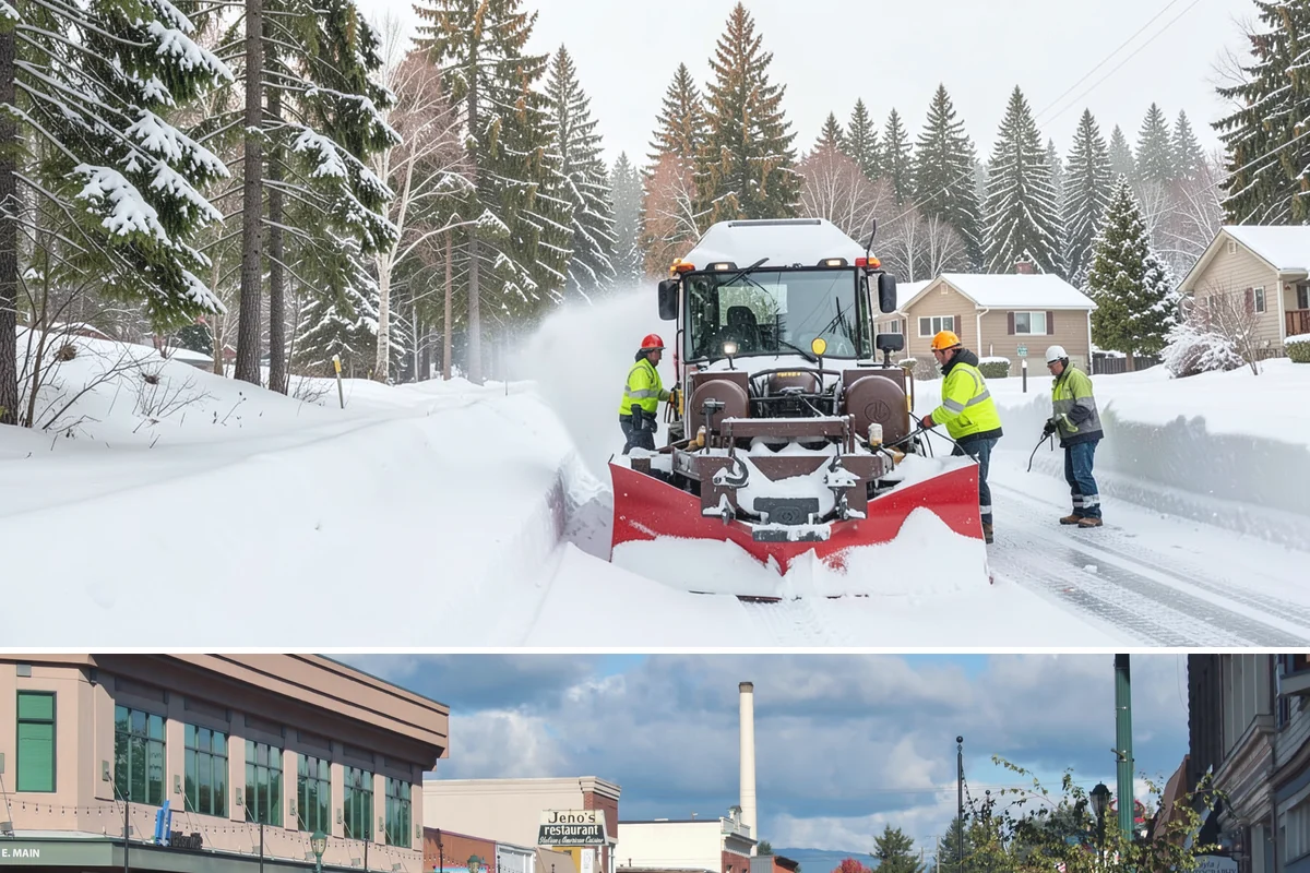 Retail Store Parking Lot Snow Removal in Monroe, Snohomish County, WA - Retail lots in Western Washington face the highest snow disruption from late November through February, spanning the holiday...