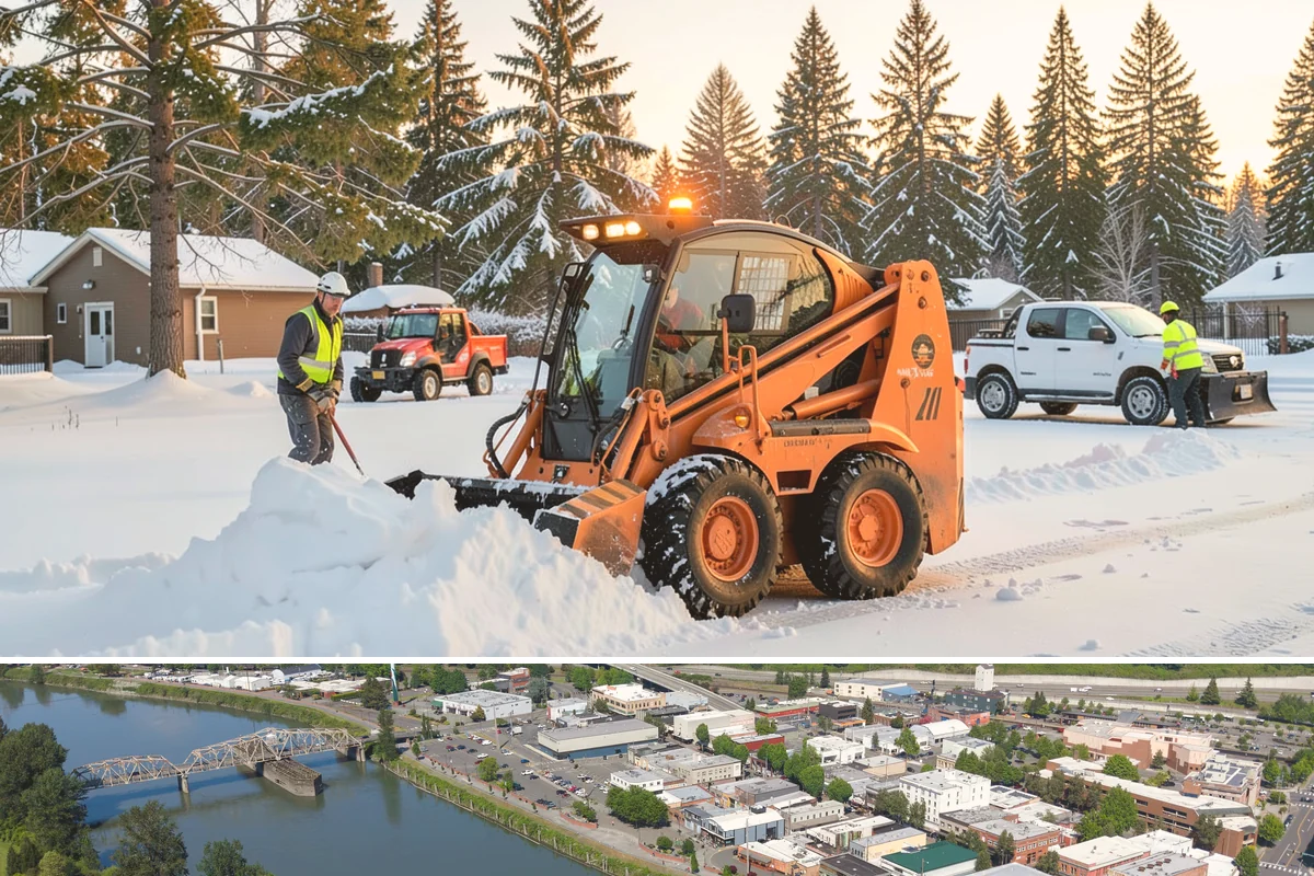 Retail Store Parking Lot Snow Removal in Mount Vernon, Skagit County, WA - Retail lots in Western Washington face the highest snow disruption from late November through February, spanning the holiday...