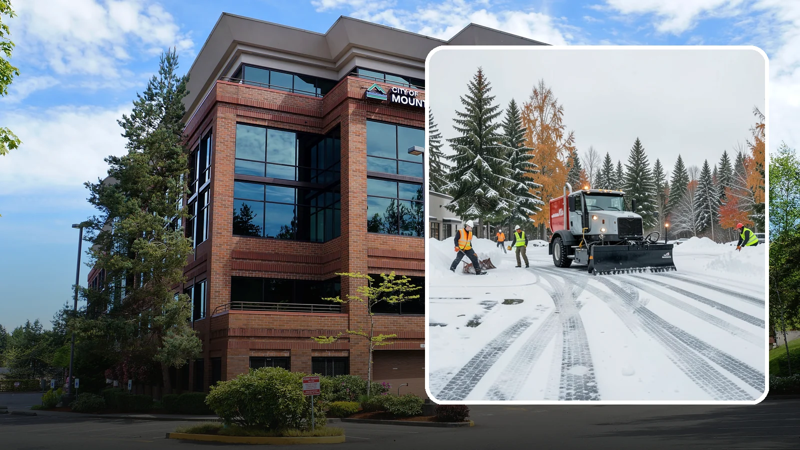 Retail Store Parking Lot Snow Removal in Mountlake Terrace, Snohomish County, WA - We clear retail lots so Western Washington shoppers can park and reach the storefront the moment doors open.