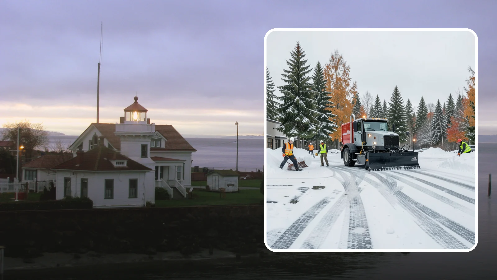 Retail Store Parking Lot Snow Removal in Mukilteo, Snohomish County, WA - We clear retail lots so Western Washington shoppers can park and reach the storefront the moment doors open.