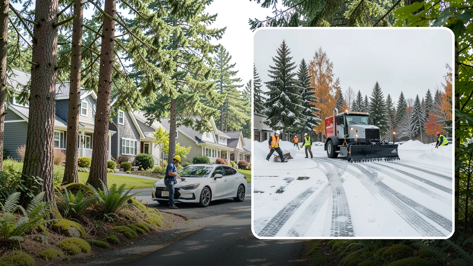 Retail Store Parking Lot Snow Removal in Normandy Park, King County, WA - We clear retail lots so Western Washington shoppers can park and reach the storefront the moment doors open.