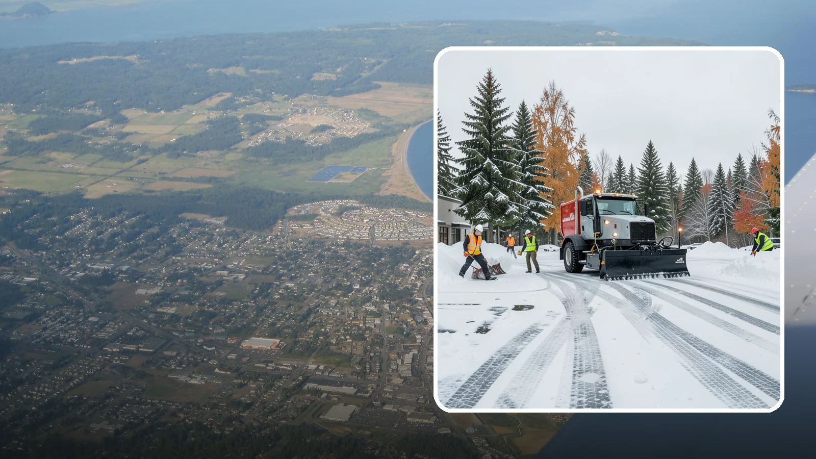 Retail Store Parking Lot Snow Removal in Oak Harbor, Island County, WA - We clear retail lots so Western Washington shoppers can park and reach the storefront the moment doors open.