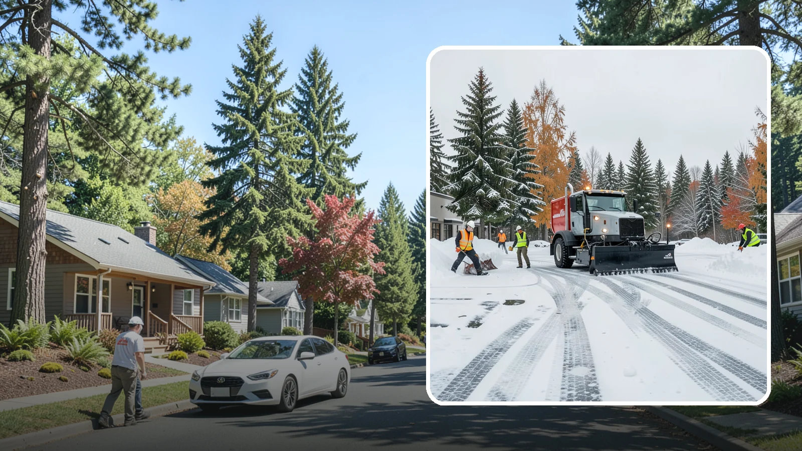Retail Store Parking Lot Snow Removal in Orting, Pierce County, WA - We clear retail lots so Western Washington shoppers can park and reach the storefront the moment doors open.