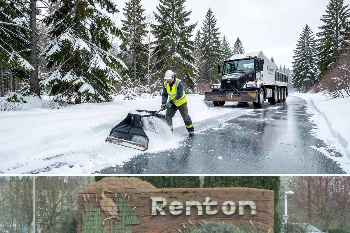 Retail Store Parking Lot Snow Removal in Renton, King County, WA - Retail lots in Western Washington face the highest snow disruption from late November through February, spanning the holiday...