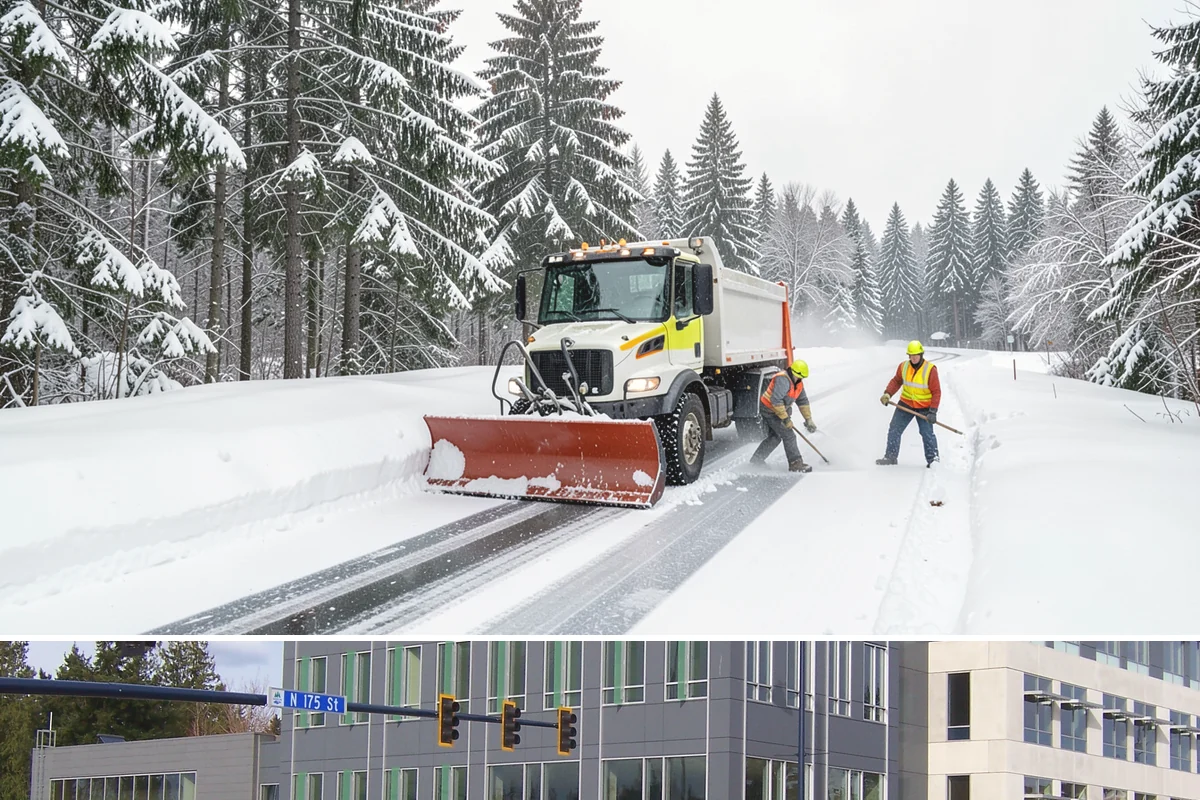 Retail Store Parking Lot Snow Removal in Shoreline, King County, WA - Retail lots in Western Washington face the highest snow disruption from late November through February, spanning the holiday...