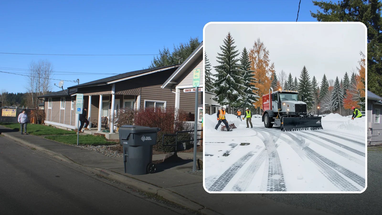 Retail Store Parking Lot Snow Removal in South Prairie, Pierce County, WA - We clear retail lots so Western Washington shoppers can park and reach the storefront the moment doors open.