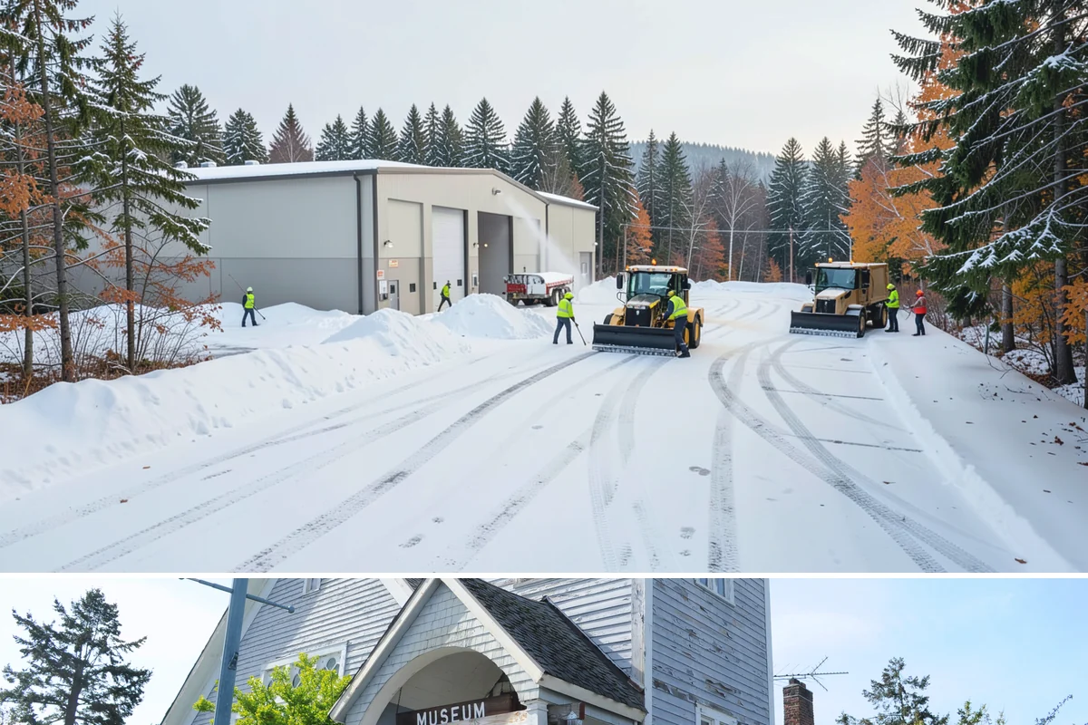 Retail Store Parking Lot Snow Removal in Steilacoom, Pierce County, WA - Retail lots in Western Washington face the highest snow disruption from late November through February, spanning the holiday...