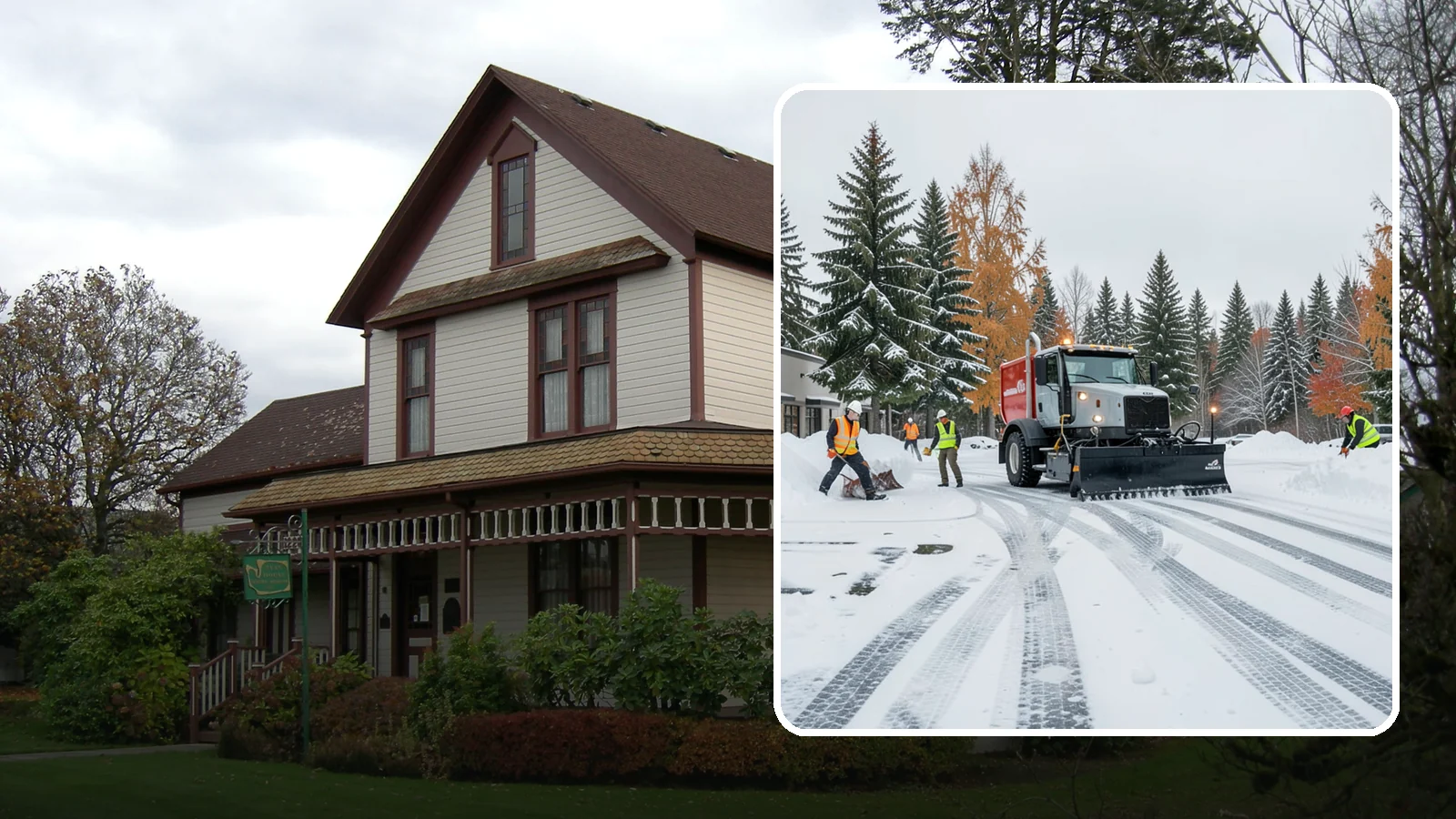 Retail Store Parking Lot Snow Removal in Sumner, Pierce County, WA - We clear retail lots so Western Washington shoppers can park and reach the storefront the moment doors open.