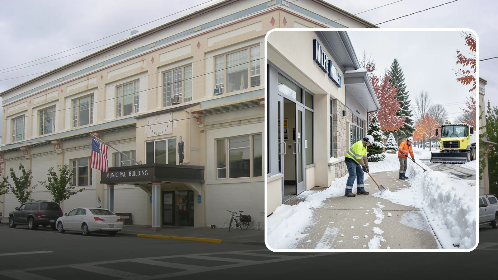Retail Store Sidewalk Clearing in Anacortes, Skagit County, WA - Storefront and entrance sidewalk clearing for Western Washington retailers that keeps customers safe and your doors open through...