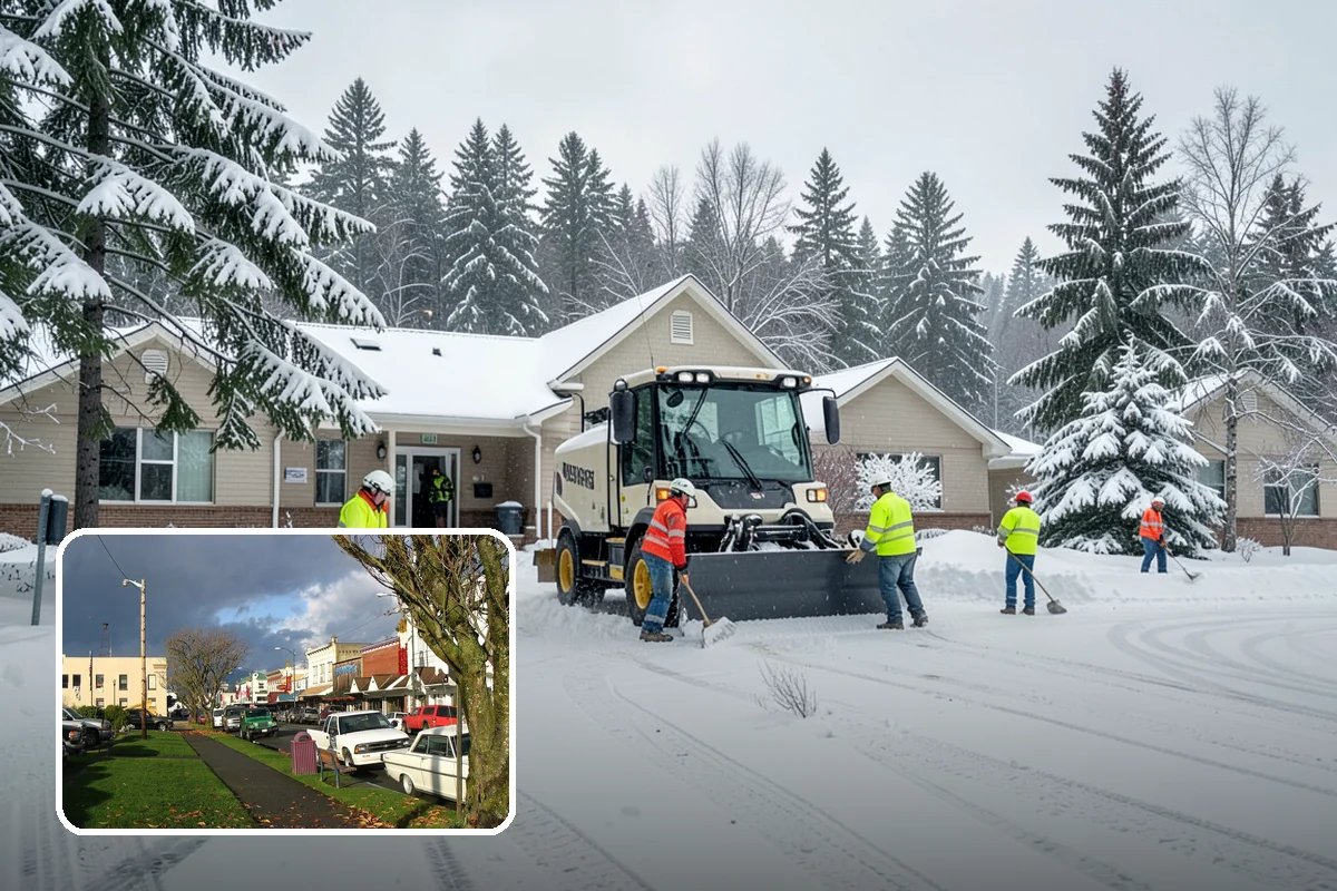 Retail Store Sidewalk Clearing in Arlington, Snohomish County, WA - Keeps your doors open and customers arriving during winter weather