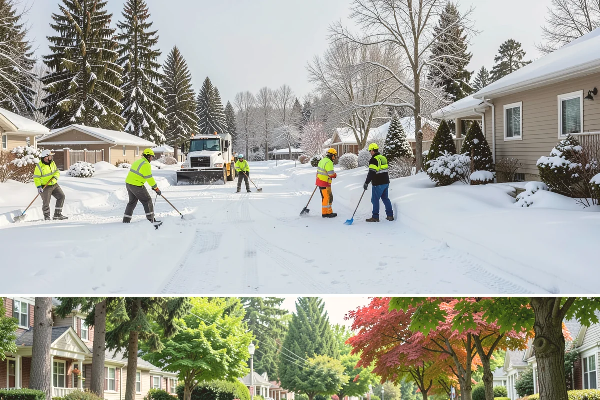 Retail Store Sidewalk Clearing in Beaux Arts Village, King County, WA - Retail sidewalk risk is highest from late November through February, especially during daytime thaw-refreeze that rebuilds ice at...