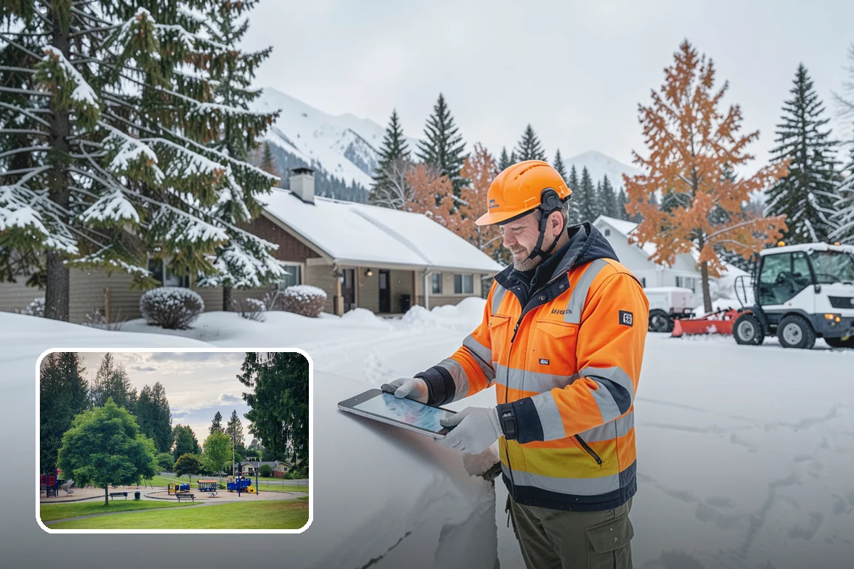 Retail Store Sidewalk Clearing in Bonney Lake, Pierce County, WA - Keeps your doors open and customers arriving during winter weather