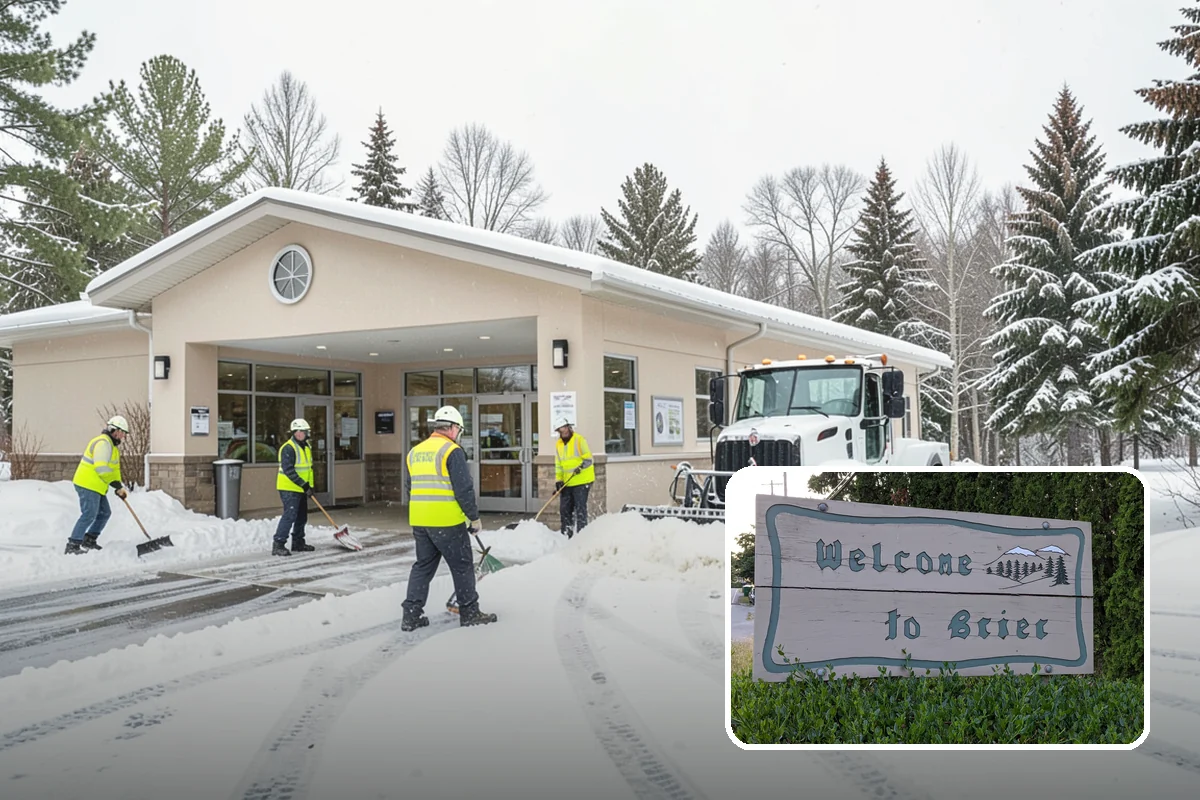 Retail Store Sidewalk Clearing in Brier, Snohomish County, WA - Keeps your doors open and customers arriving during winter weather