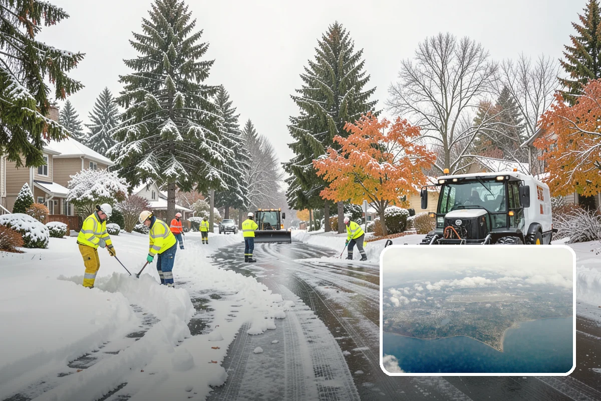 Retail Store Sidewalk Clearing in Burien, King County, WA - Keeps your doors open and customers arriving during winter weather