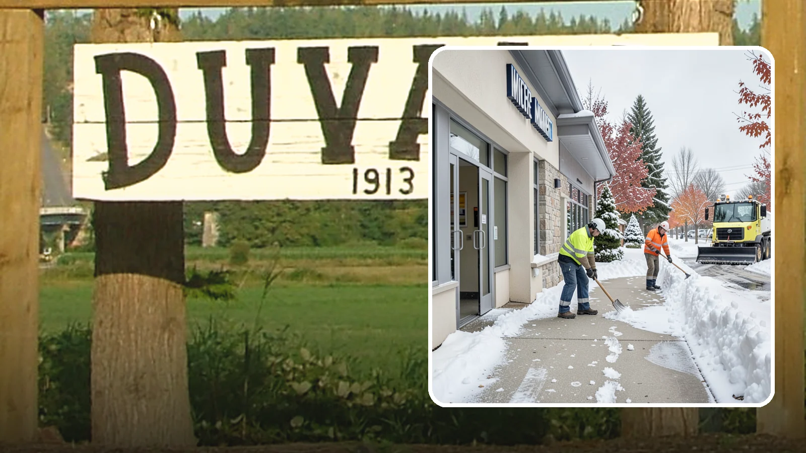 Retail Store Sidewalk Clearing in Duvall, King County, WA - Storefront and entrance sidewalk clearing for Western Washington retailers that keeps customers safe and your doors open through...