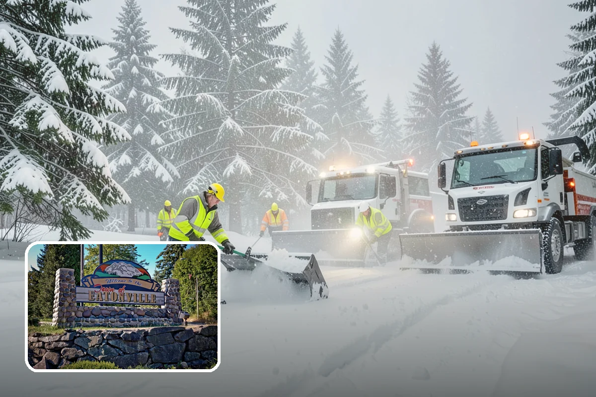Retail Store Sidewalk Clearing in Eatonville, Pierce County, WA - Keeps your doors open and customers arriving during winter weather