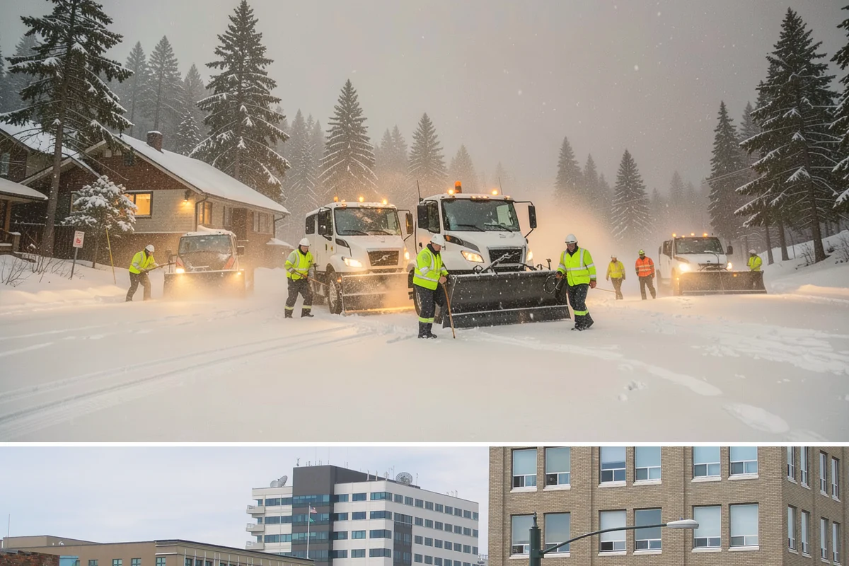 Retail Store Sidewalk Clearing in Everett, Snohomish County, WA - Retail sidewalk risk is highest from late November through February, especially during daytime thaw-refreeze that rebuilds ice at...