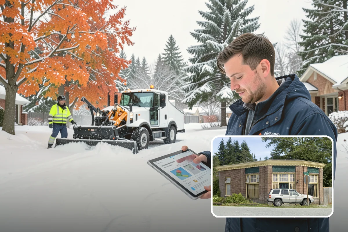 Retail Store Sidewalk Clearing in Hamilton, Skagit County, WA - Keeps your doors open and customers arriving during winter weather