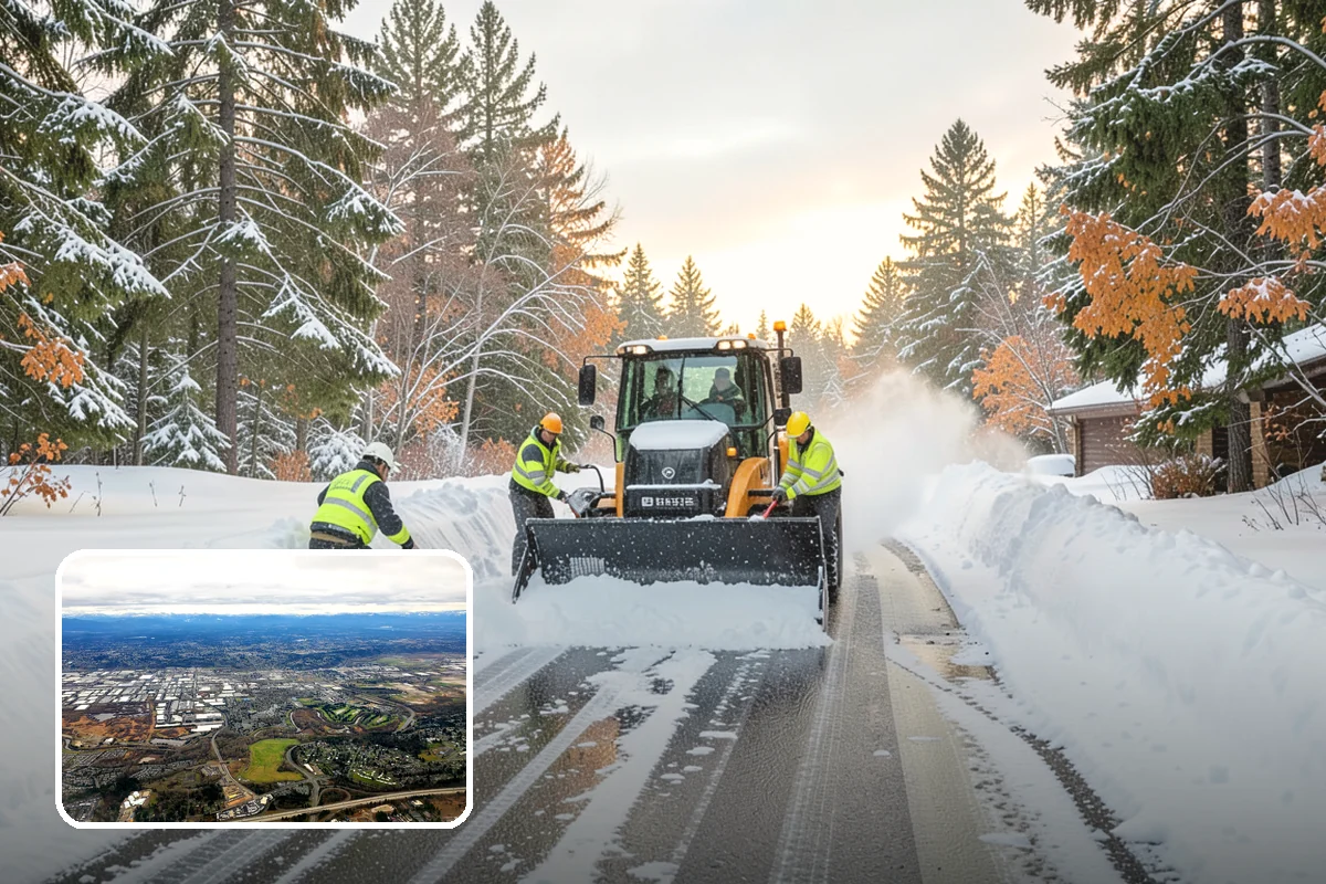 Retail Store Sidewalk Clearing in Kent, King County, WA - Keeps your doors open and customers arriving during winter weather