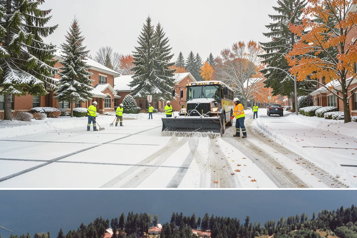 Retail Store Sidewalk Clearing in Lakewood, Pierce County, WA - Retail sidewalk risk is highest from late November through February, especially during daytime thaw-refreeze that rebuilds ice at...