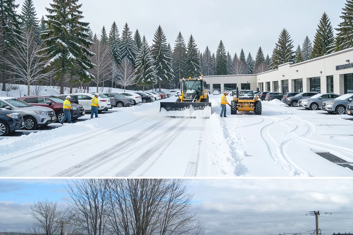 Retail Store Sidewalk Clearing in Langley, Island County, WA - Retail sidewalk risk is highest from late November through February, especially during daytime thaw-refreeze that rebuilds ice at...