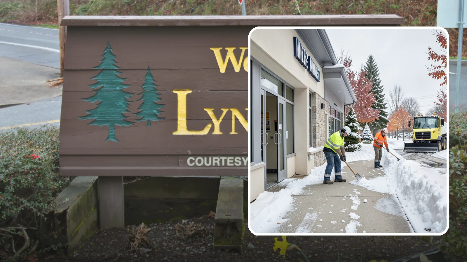 Retail Store Sidewalk Clearing in Lynnwood, Snohomish County, WA - Storefront and entrance sidewalk clearing for Western Washington retailers that keeps customers safe and your doors open through...
