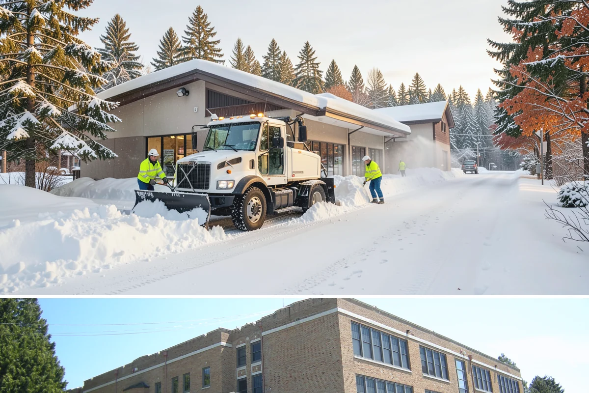 Retail Store Sidewalk Clearing in Maple Valley, King County, WA - Retail sidewalk risk is highest from late November through February, especially during daytime thaw-refreeze that rebuilds ice at...