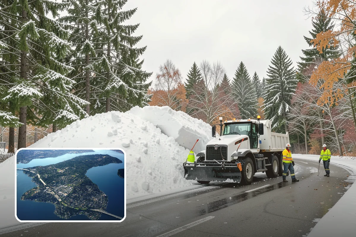 Retail Store Sidewalk Clearing in Mercer Island, King County, WA - Keeps your doors open and customers arriving during winter weather