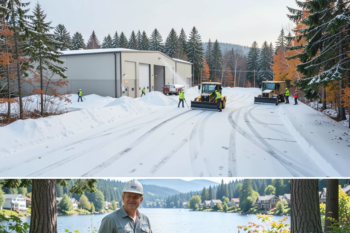 Retail Store Sidewalk Clearing in Milton, King County, WA - Retail sidewalk risk is highest from late November through February, especially during daytime thaw-refreeze that rebuilds ice at...